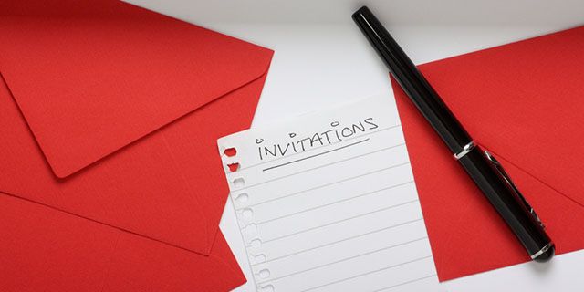 Приглашения на вечеринку и электронное RSVP