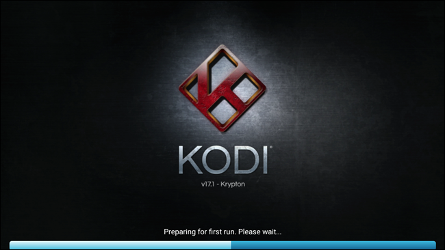 Скриншот интерфейса Kodi на Fire TV