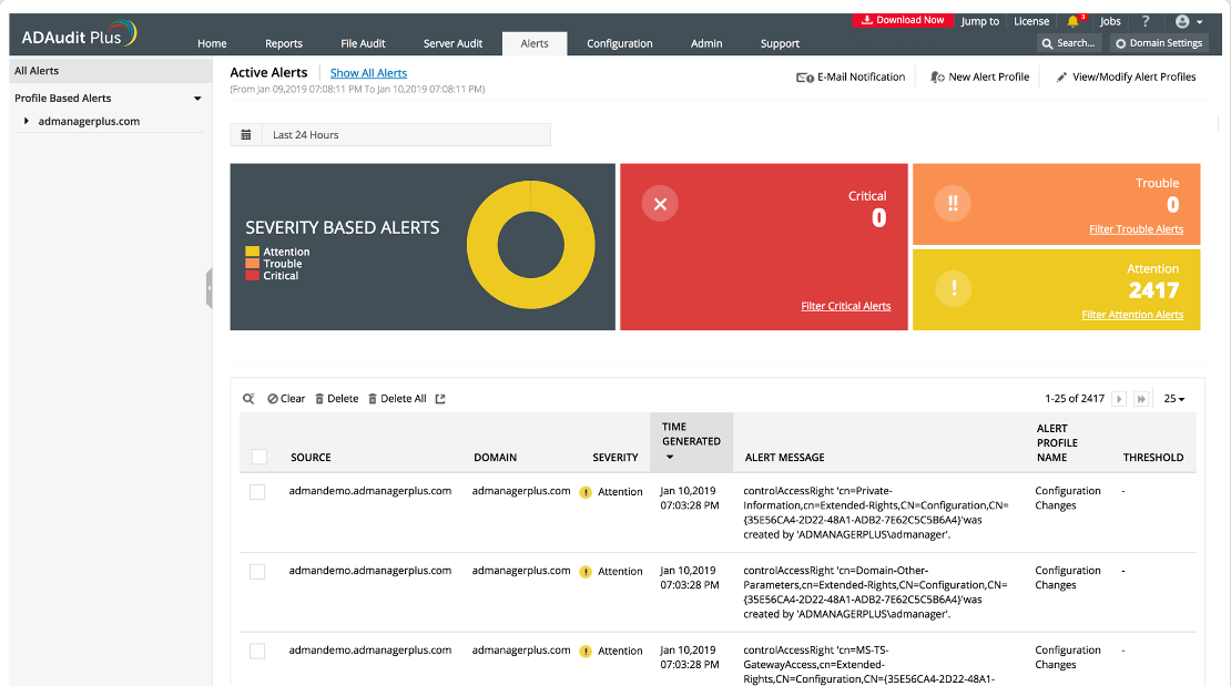логотип ADAudit Plus