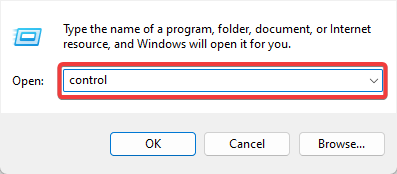 Панель управления