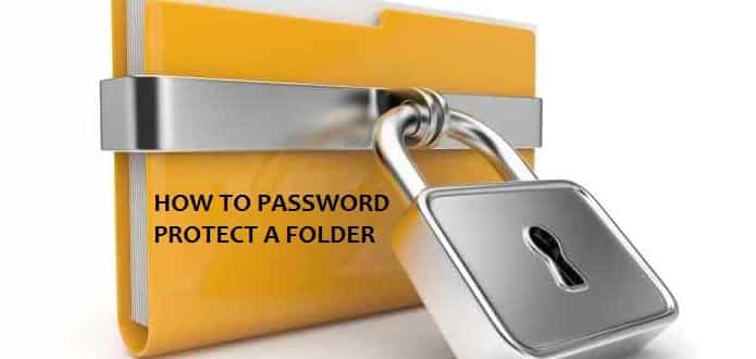 Proteger carpeta con contraseña en Windows sin programas
