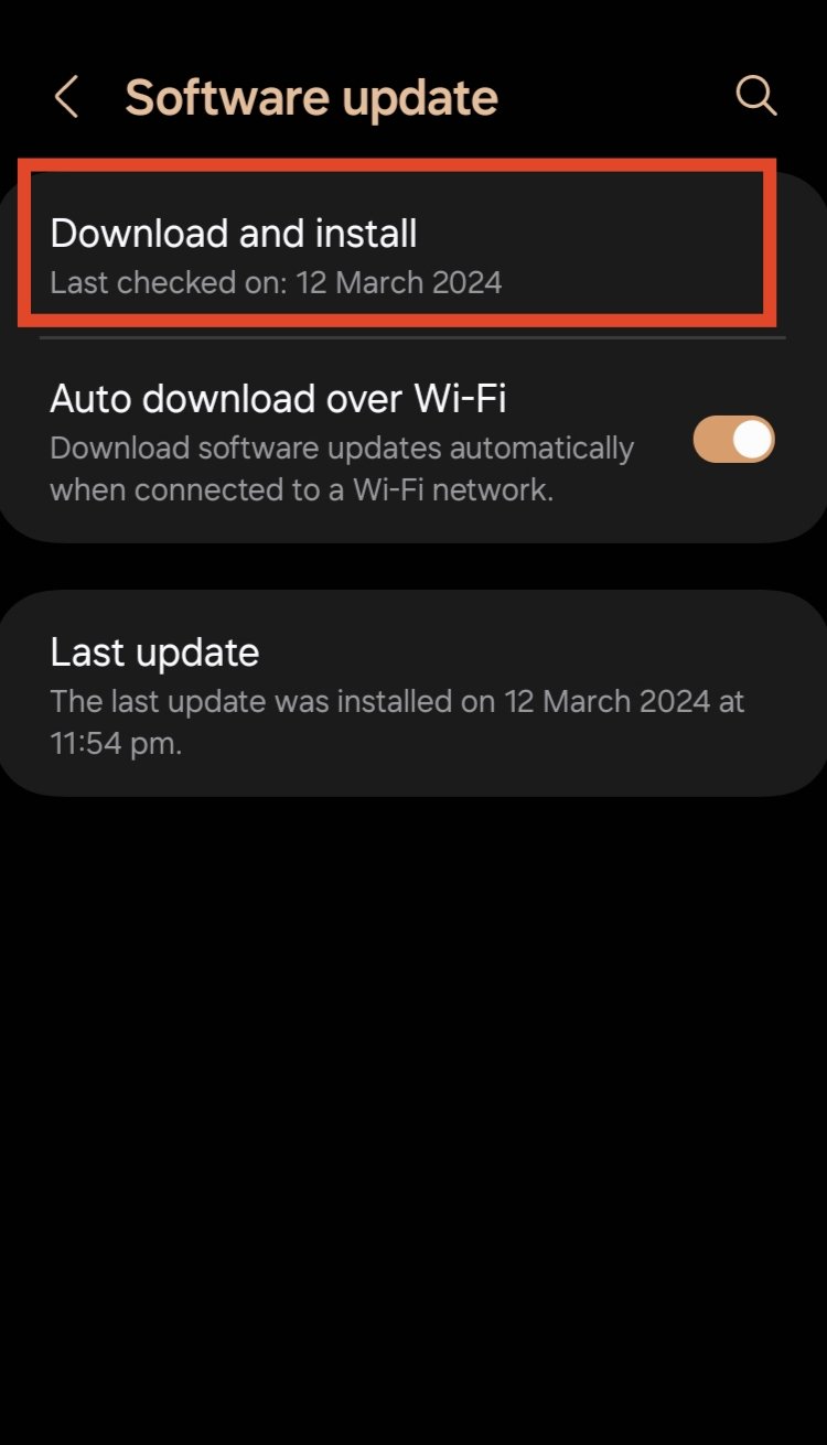 download and install