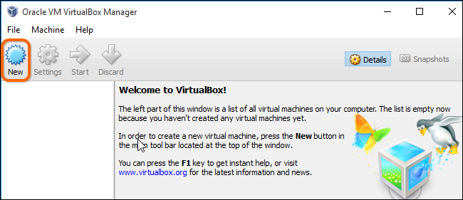 Создать новую VM