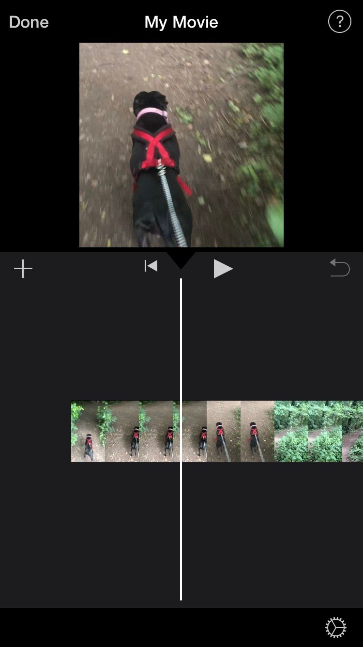 iMovie — мой фильм в редакторе