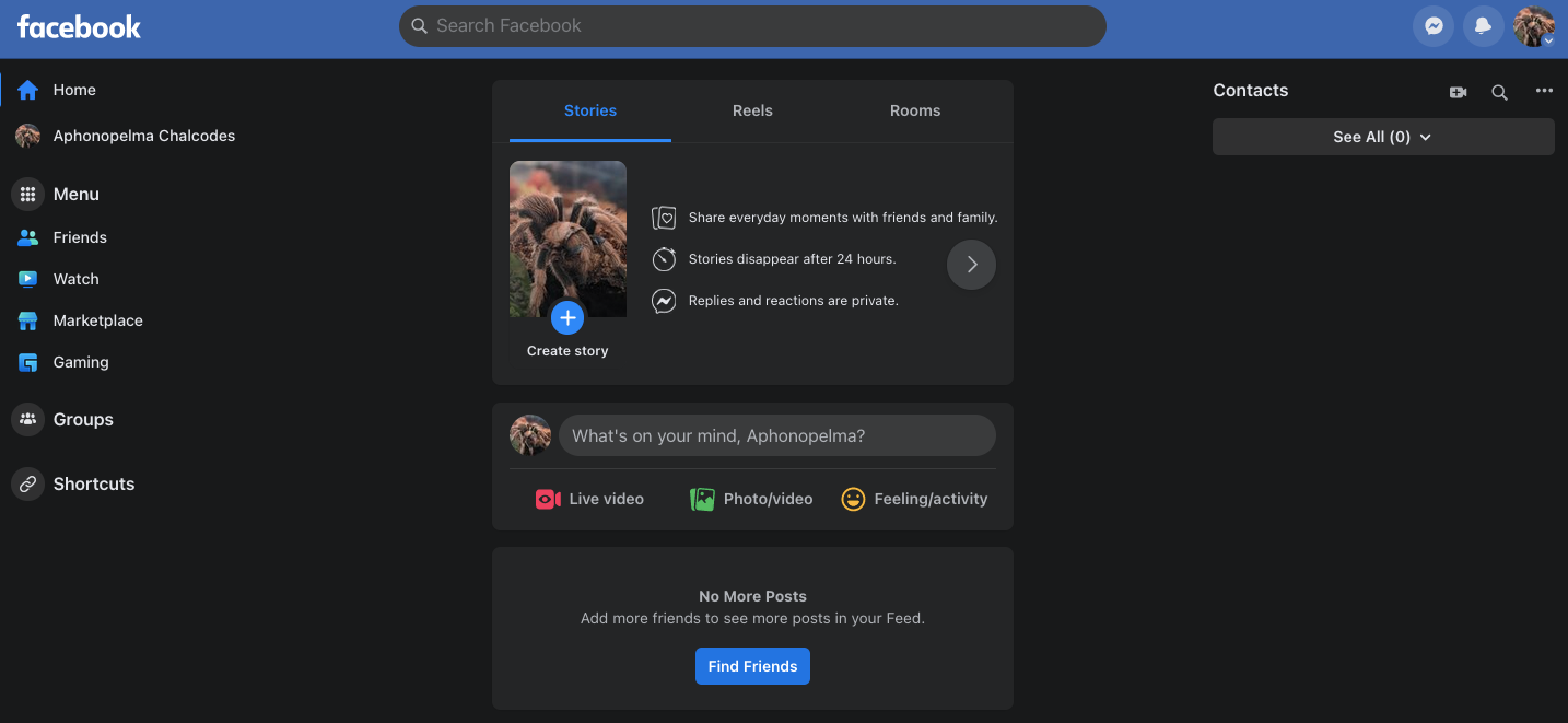 Расширение для восстановления классического интерфейса Facebook