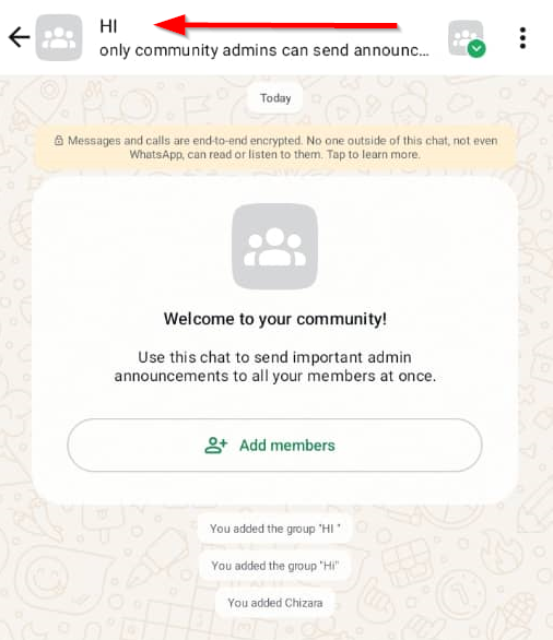 Тема группы и список участников