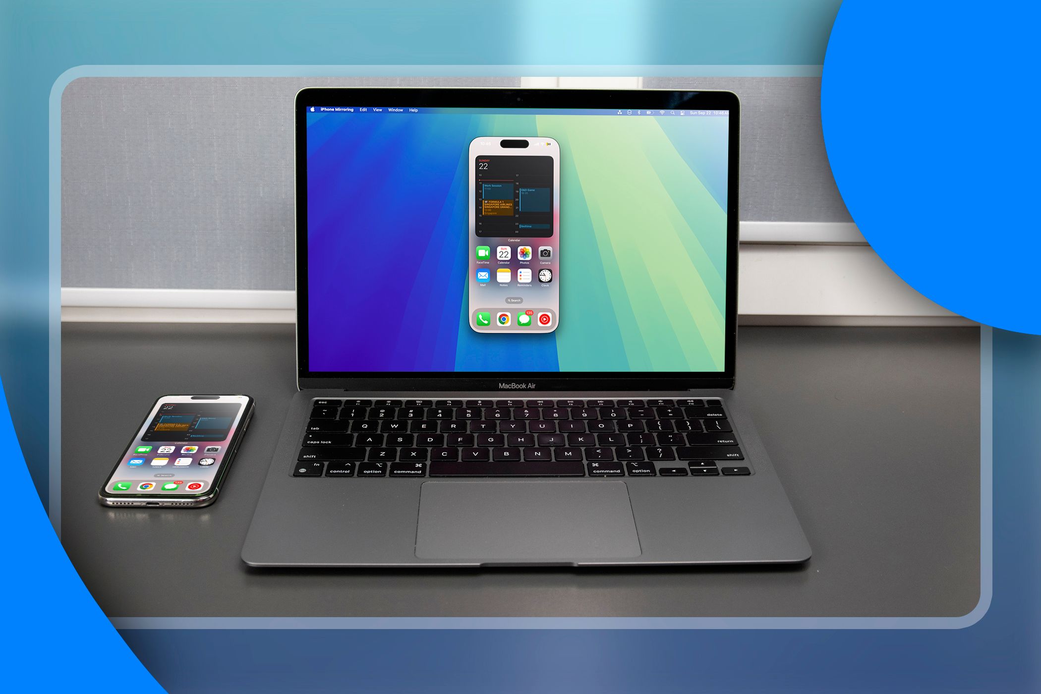 iPhone Mirroring на Mac — настройка и советы