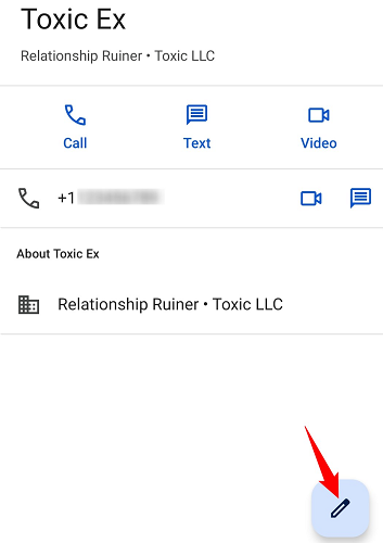 Нажмите значок карандаша в нижнем правом углу.