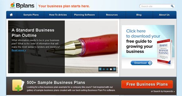 образцы бизнес‑планов и шаблоны на BPlans