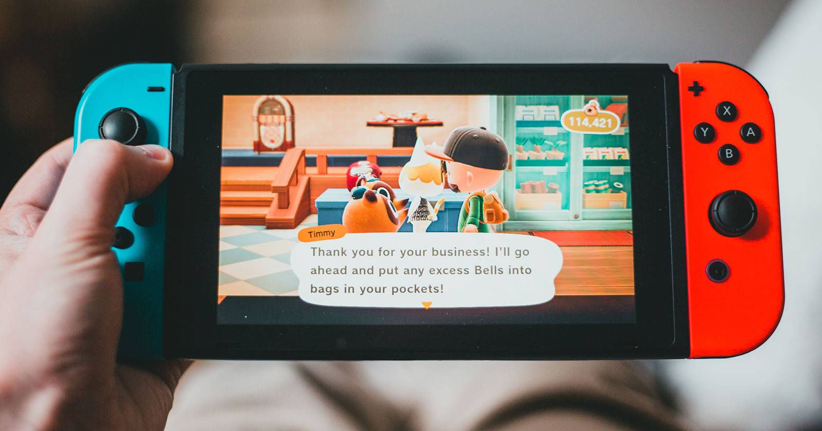 Ручной режим игры на Nintendo Switch