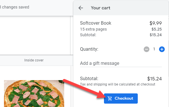 Оформление заказа и оплата.
