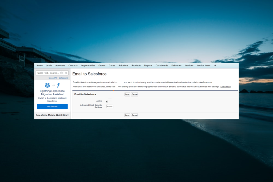 Salesforce Add-in не отображается в Outlook — решение