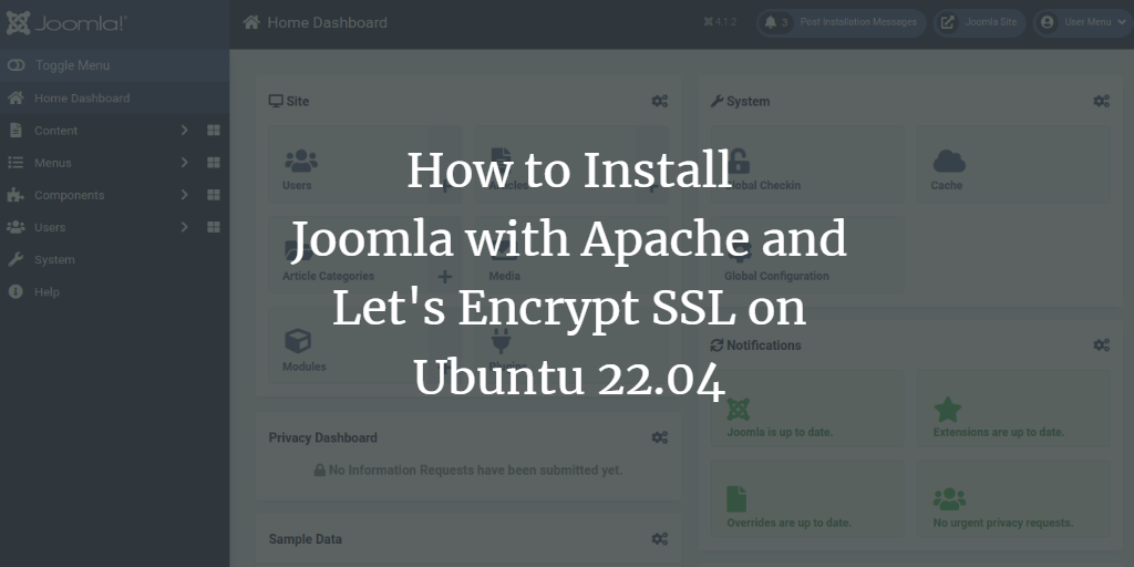 Установка Joomla 4 на Ubuntu 22.04 с Apache и SSL