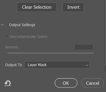 Инверсия маски слоя в Photoshop