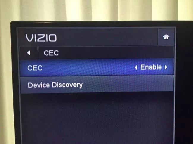 Настройка HDMI-CEC в меню телевизора