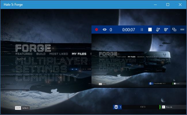 Окно состояния трансляции с индикаторами и кнопками управления