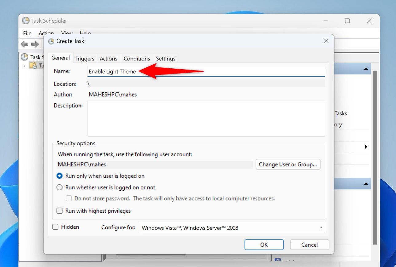 Автоматическая смена темы в Windows 11