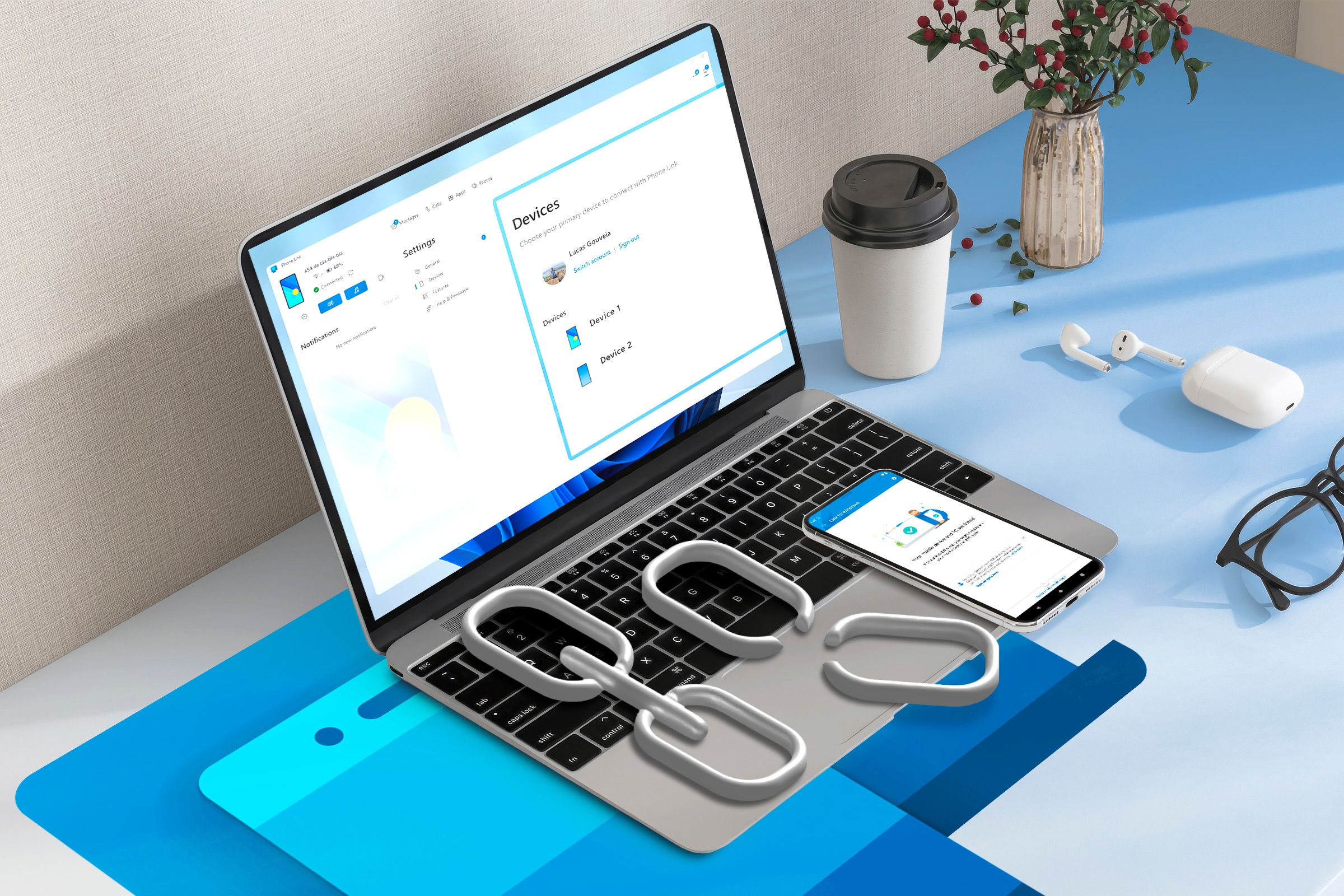 Отвязать и подключить Android к Phone Link