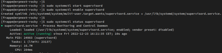 Запуск Supervisor