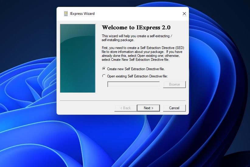 Опция «Не сохранять» файл инструкций
