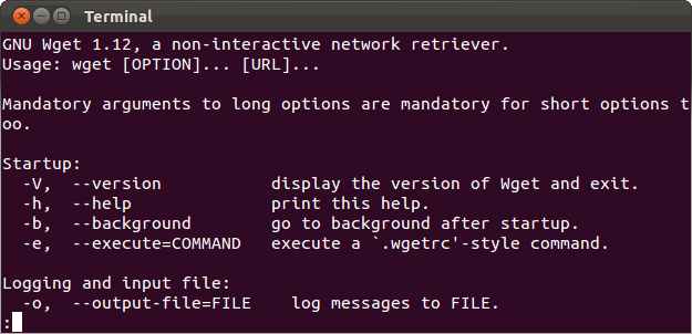 Просмотр через less