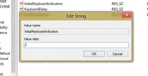 Как включить NumLock на экране входа и блокировки (Windows 10)