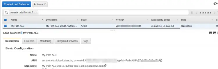 Список Load Balancers