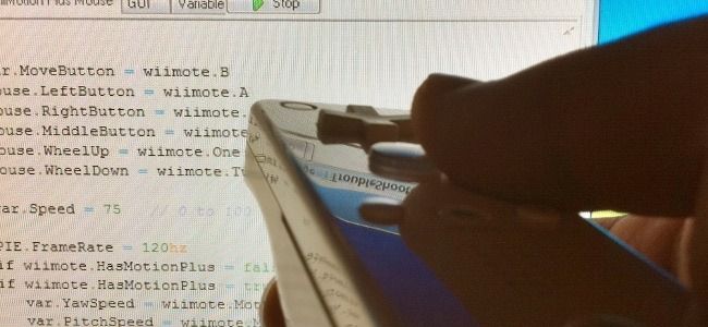 Wii Remote как гиромышь для Windows