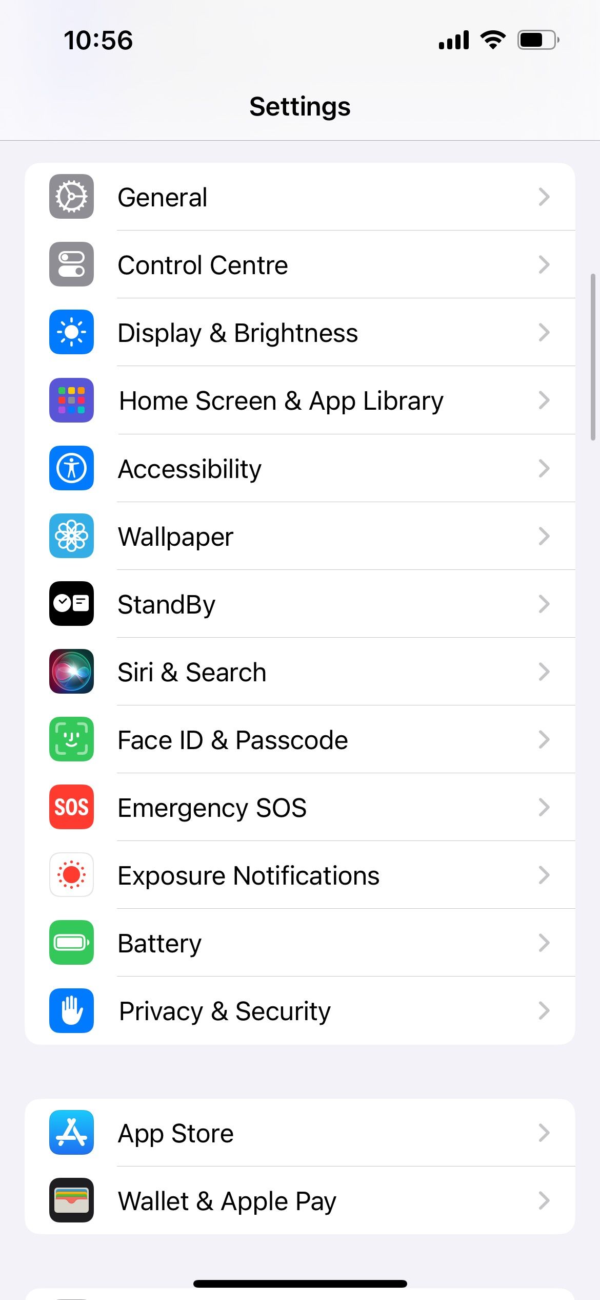 iPhone: общий обзор настроек