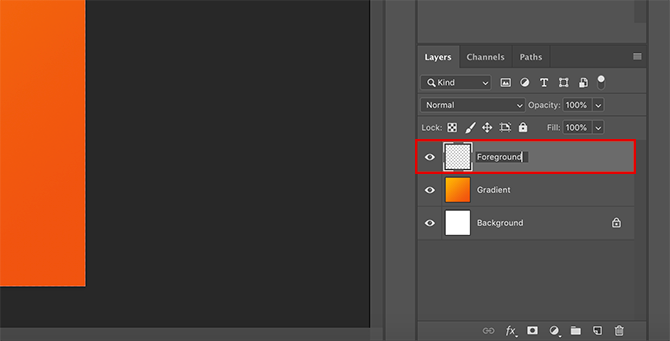 Photoshop CC Adding a Foreground Element