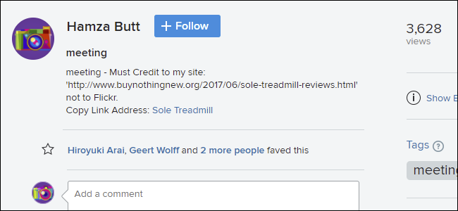 Отрывок описания: требование указать авторство на сторонний сайт, рекламирующий беговые дорожки