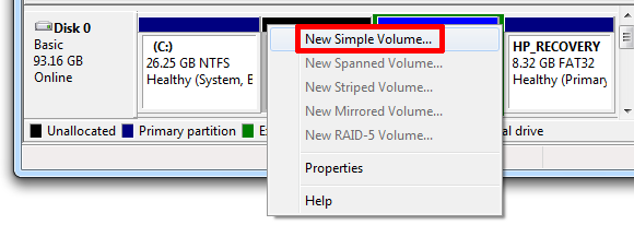 shrink partition windows 7