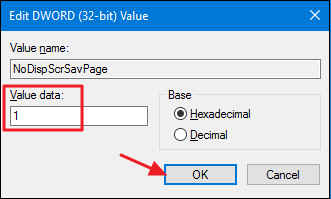 Ошибка при попытке открыть настройки экранной заставки после блокировки