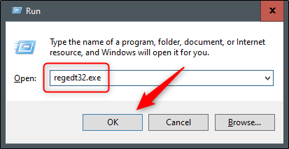 Поиск и запуск Редактора реестра