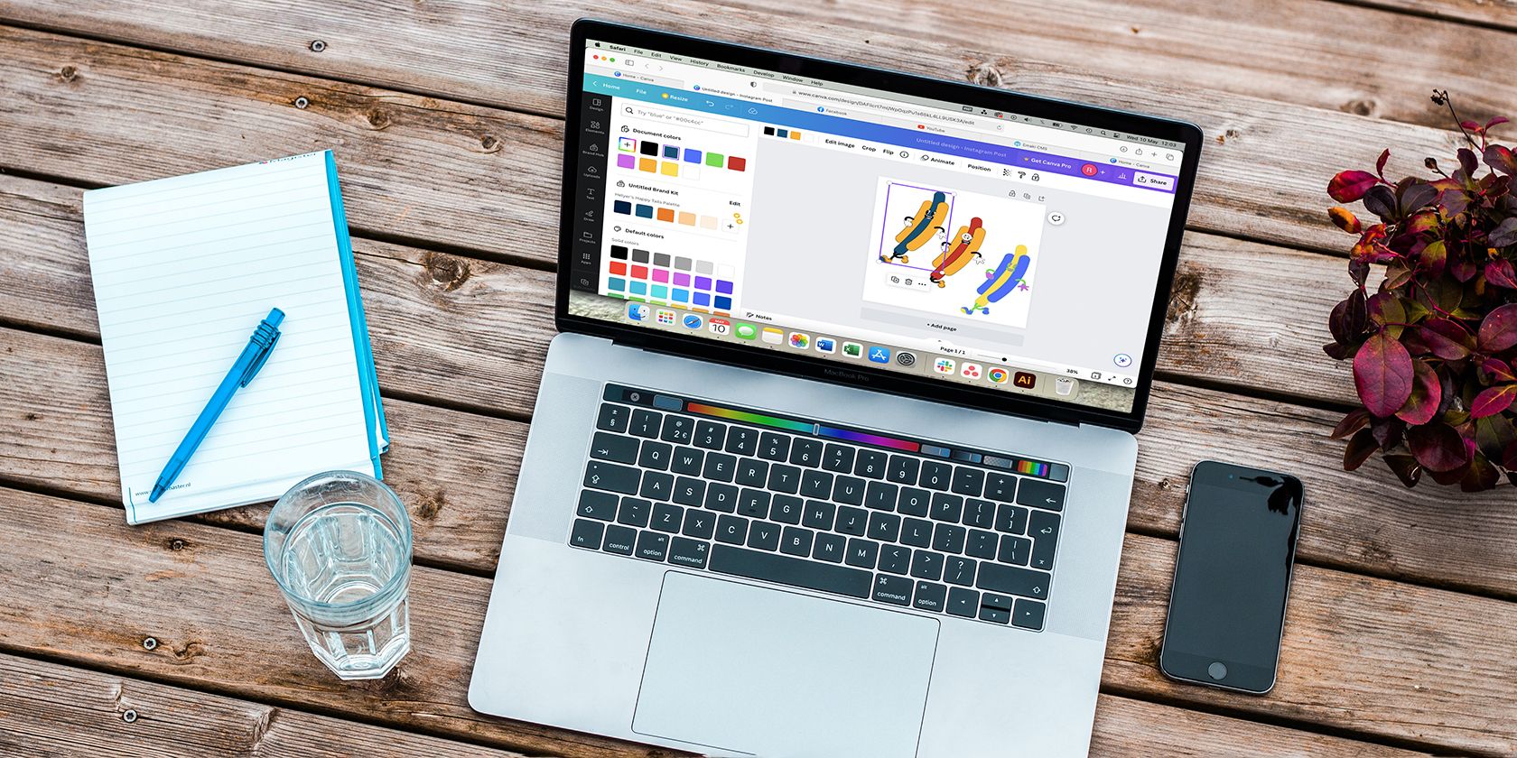 Изменяемые цвета SVG для Canva