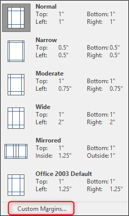 Настройка пользовательских полей в Word