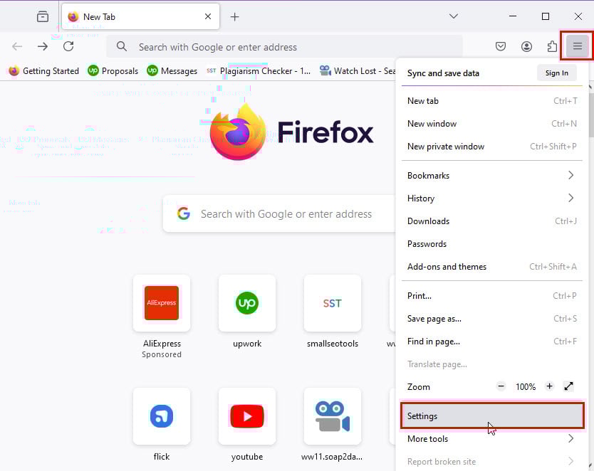 Отключить аппаратное ускорение в Firefox