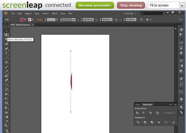 Нажмите кнопку «Поделиться экраном» в Gmail.