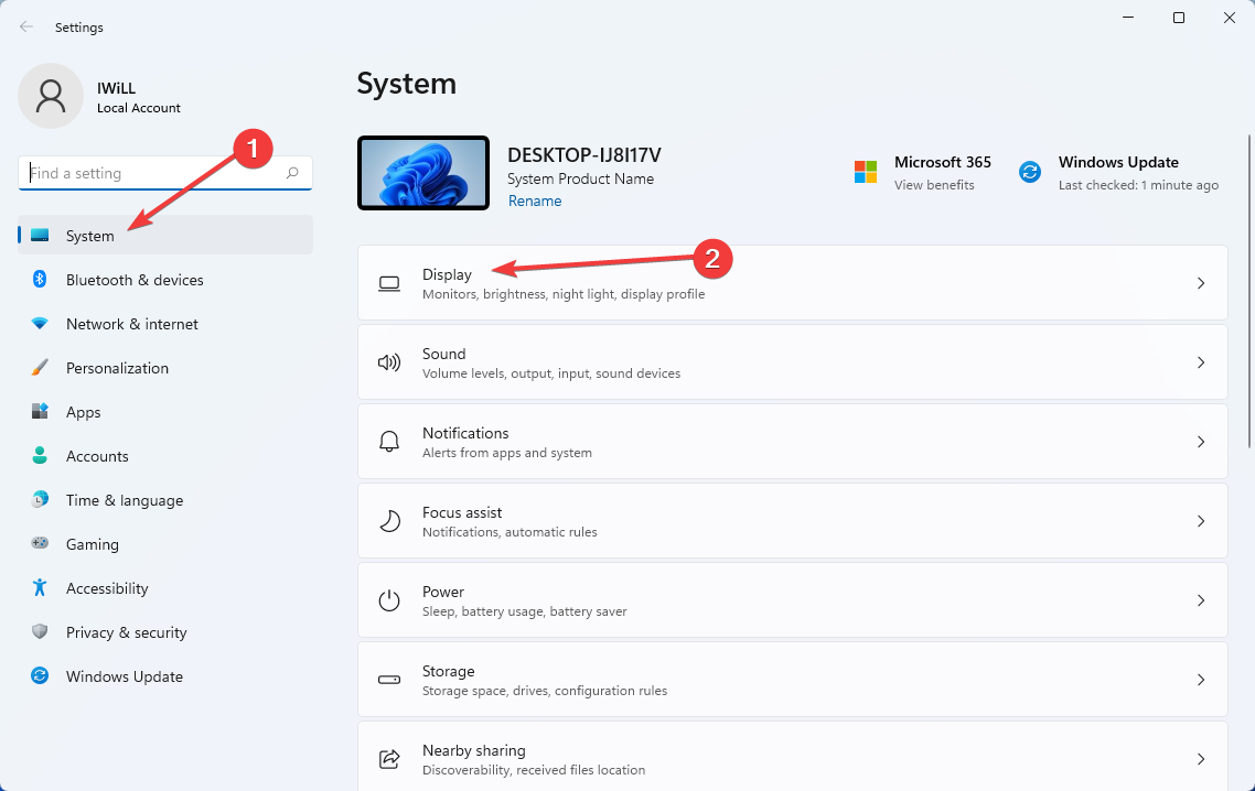 Исправить неработающий ползунок яркости в Windows