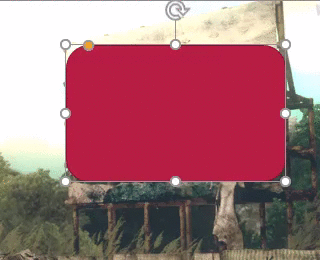 GIF: инструмент Пипетка меняет цвет фигуры по образцу изображения