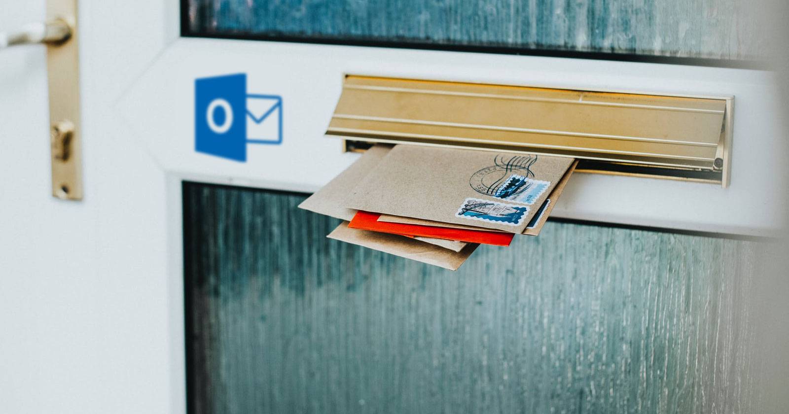 Логотип Microsoft Outlook с изображением почтовых сообщений