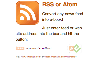 Вставьте URL RSS в поле для конвертации