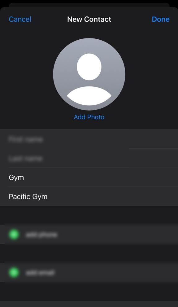 Карточка с псевдонимом