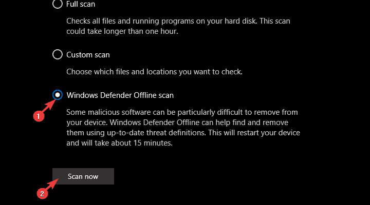 Результат запуска автономной проверки