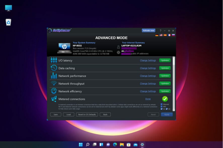 Увеличить скорость интернета в Windows 10/11