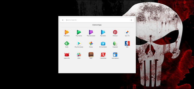 Подключённый контроллер и Android‑игра на экране Chromebook