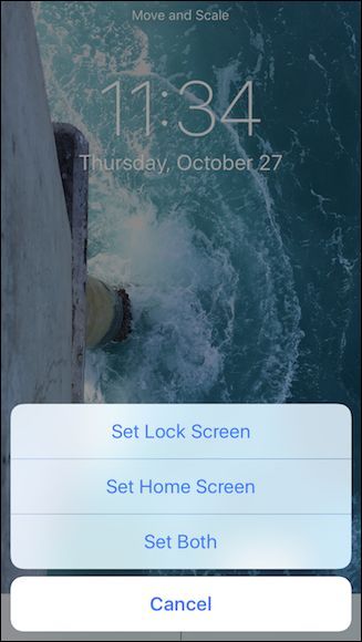 Анимированные живые обои на экране блокировки