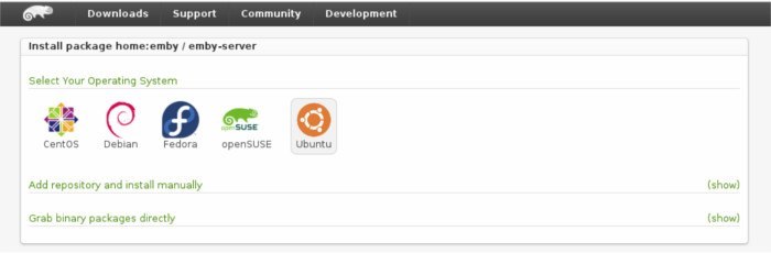 Emby на Linux — установка и настройка