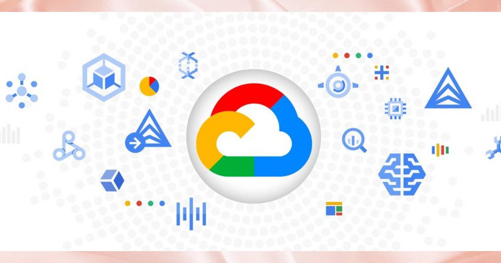 Изображение с логотипом Google Cloud и основными возможностями платформы