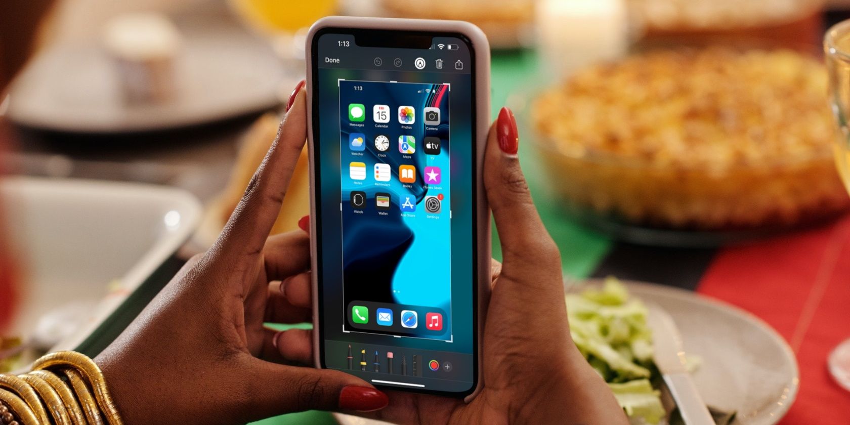 Скриншот iPhone в JPEG — 2 простых способа